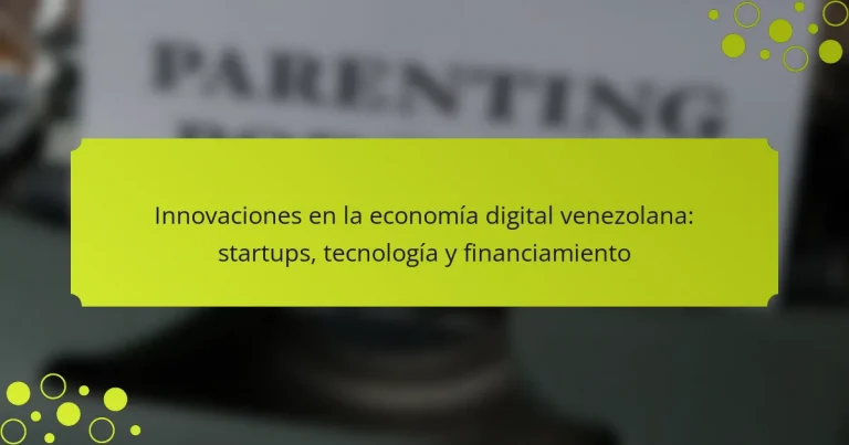 Innovaciones en la economía digital venezolana: startups, tecnología y financiamiento
